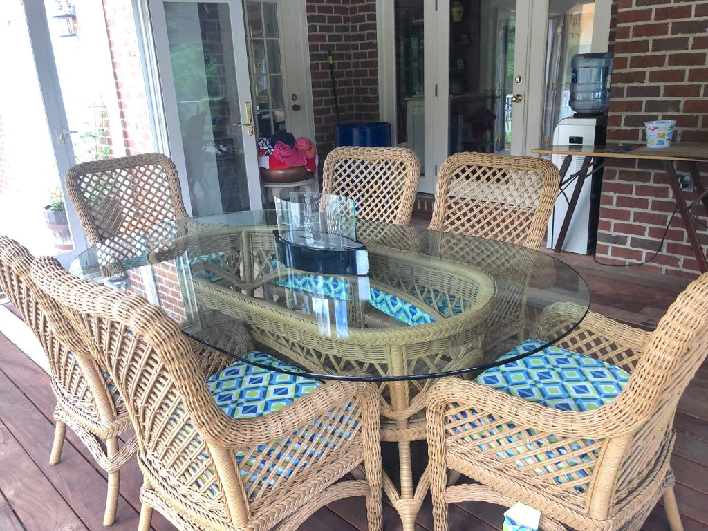 Potomac Screened Porch Table